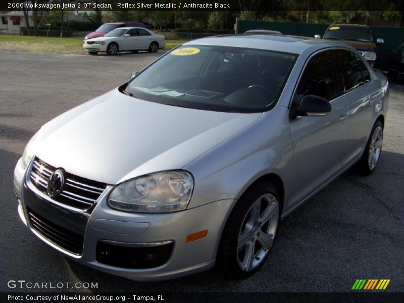 Reflex Silver Metallic / Anthracite Black 2006 Volkswagen Jetta 2.0T Sedan