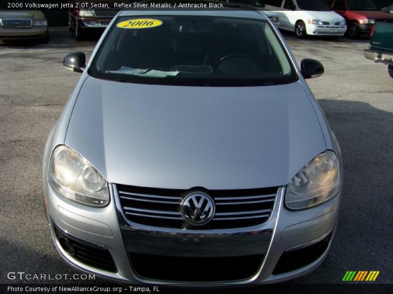 Reflex Silver Metallic / Anthracite Black 2006 Volkswagen Jetta 2.0T Sedan