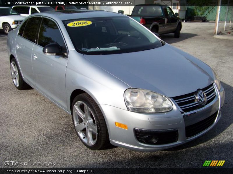 Reflex Silver Metallic / Anthracite Black 2006 Volkswagen Jetta 2.0T Sedan