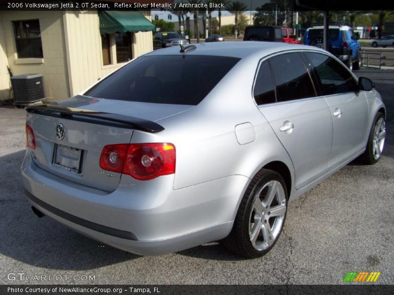 Reflex Silver Metallic / Anthracite Black 2006 Volkswagen Jetta 2.0T Sedan