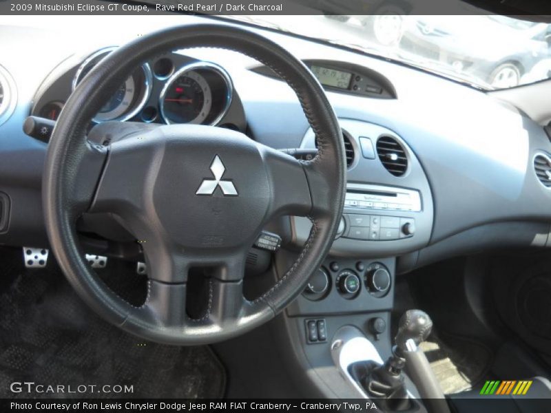 Rave Red Pearl / Dark Charcoal 2009 Mitsubishi Eclipse GT Coupe