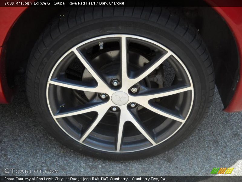 Rave Red Pearl / Dark Charcoal 2009 Mitsubishi Eclipse GT Coupe