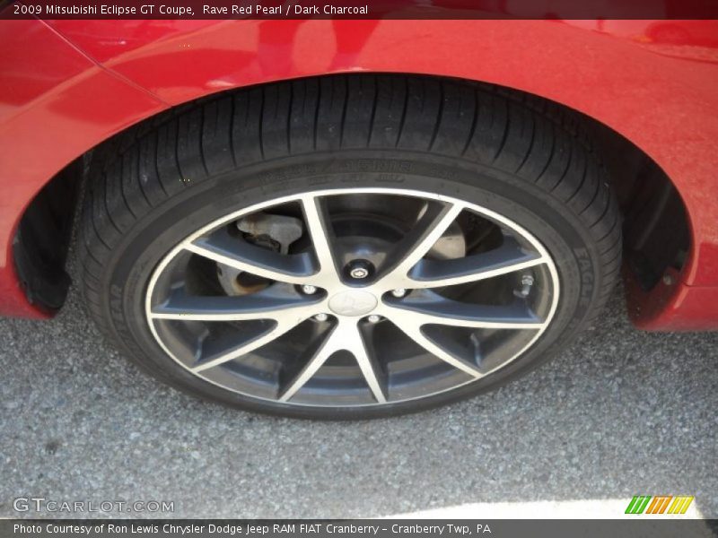 Rave Red Pearl / Dark Charcoal 2009 Mitsubishi Eclipse GT Coupe