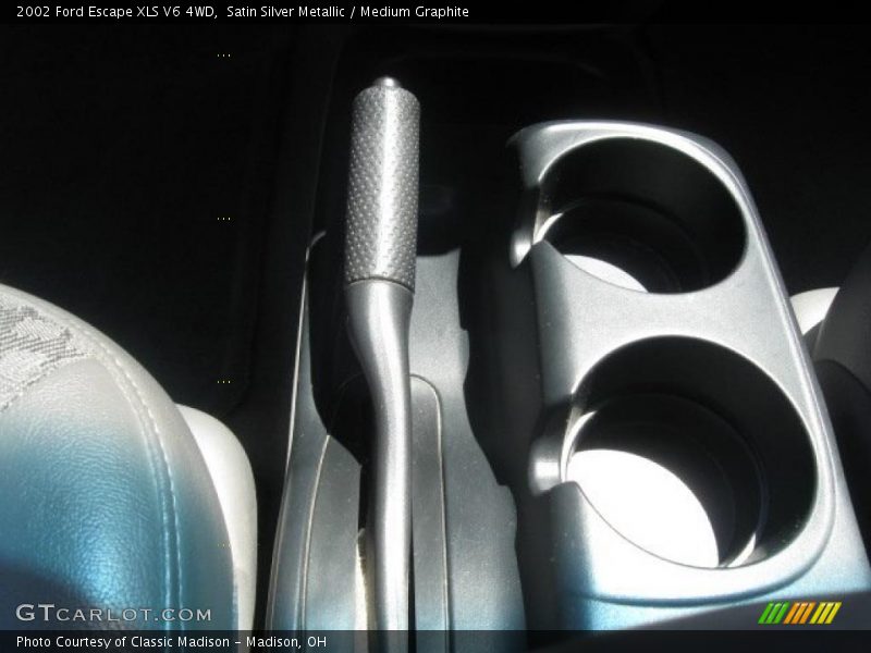 Satin Silver Metallic / Medium Graphite 2002 Ford Escape XLS V6 4WD