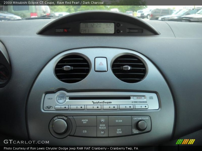 Rave Red Pearl / Dark Charcoal 2009 Mitsubishi Eclipse GT Coupe