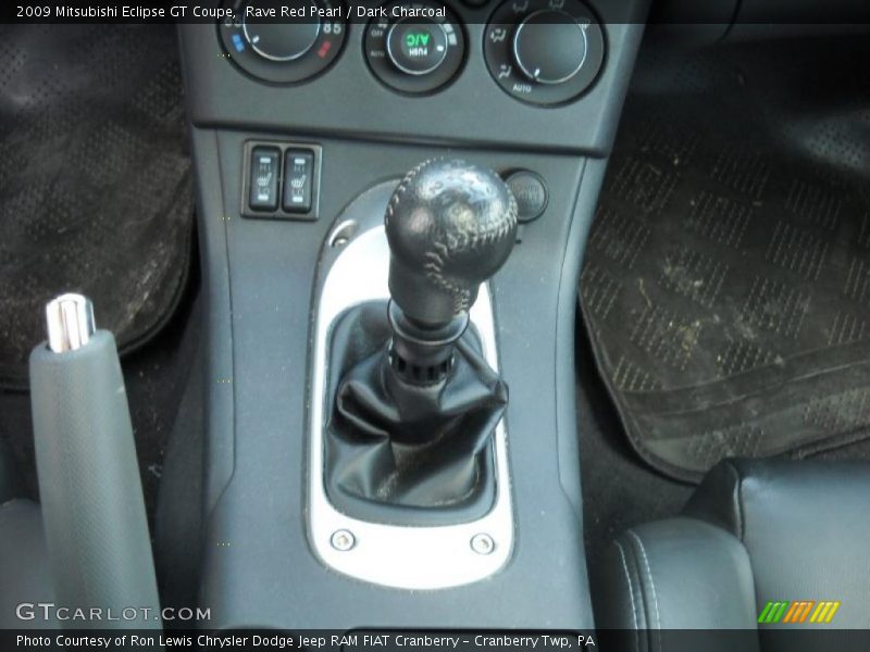 Rave Red Pearl / Dark Charcoal 2009 Mitsubishi Eclipse GT Coupe