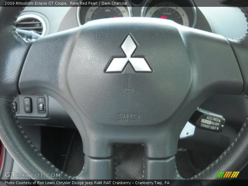 Rave Red Pearl / Dark Charcoal 2009 Mitsubishi Eclipse GT Coupe