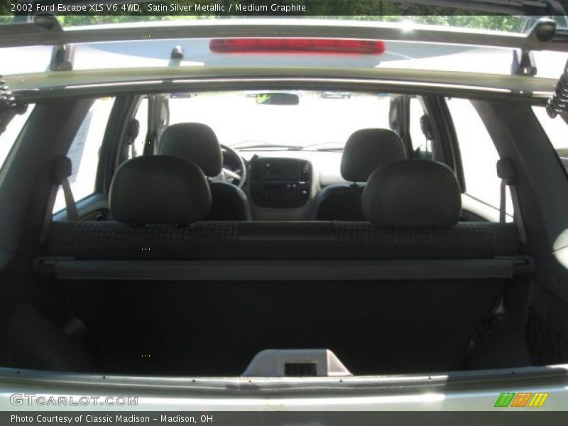 Satin Silver Metallic / Medium Graphite 2002 Ford Escape XLS V6 4WD