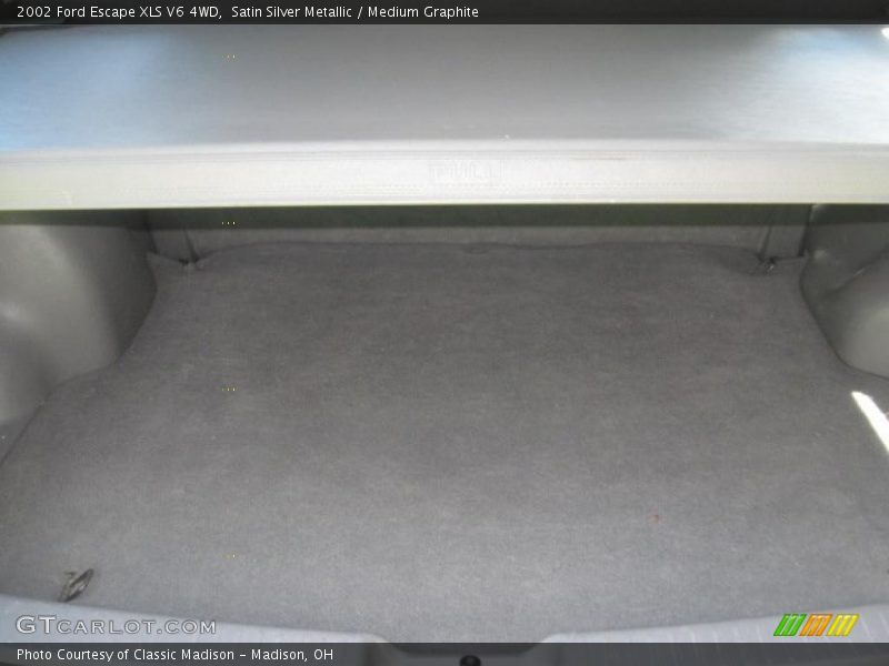 Satin Silver Metallic / Medium Graphite 2002 Ford Escape XLS V6 4WD