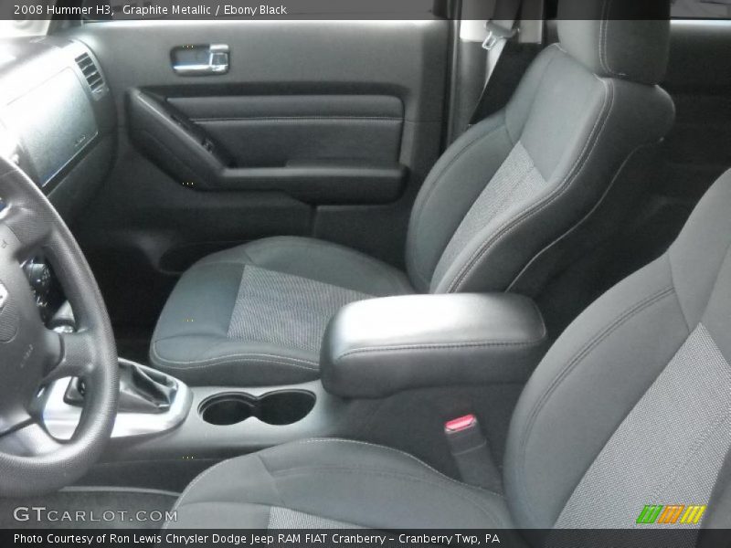 Graphite Metallic / Ebony Black 2008 Hummer H3
