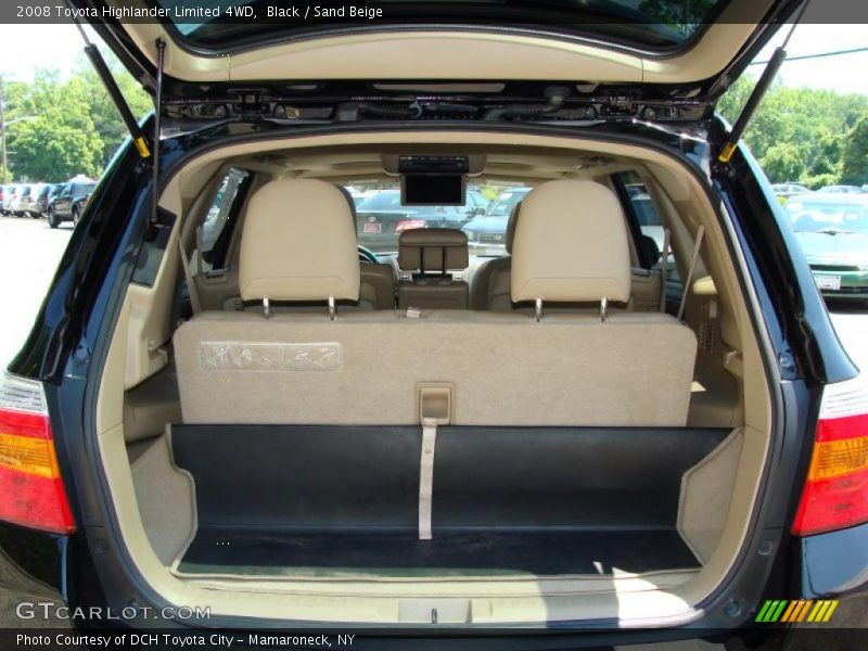 Black / Sand Beige 2008 Toyota Highlander Limited 4WD
