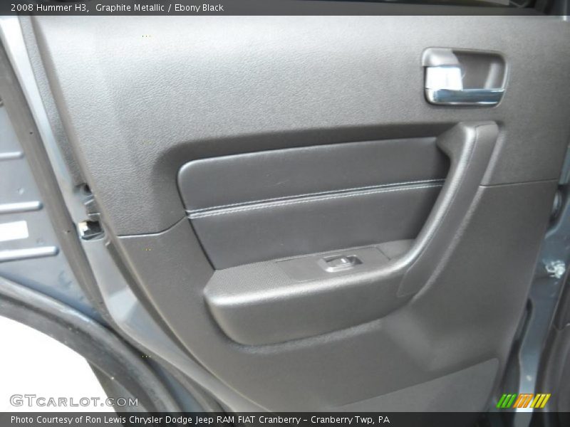Graphite Metallic / Ebony Black 2008 Hummer H3