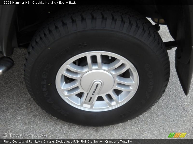 Graphite Metallic / Ebony Black 2008 Hummer H3