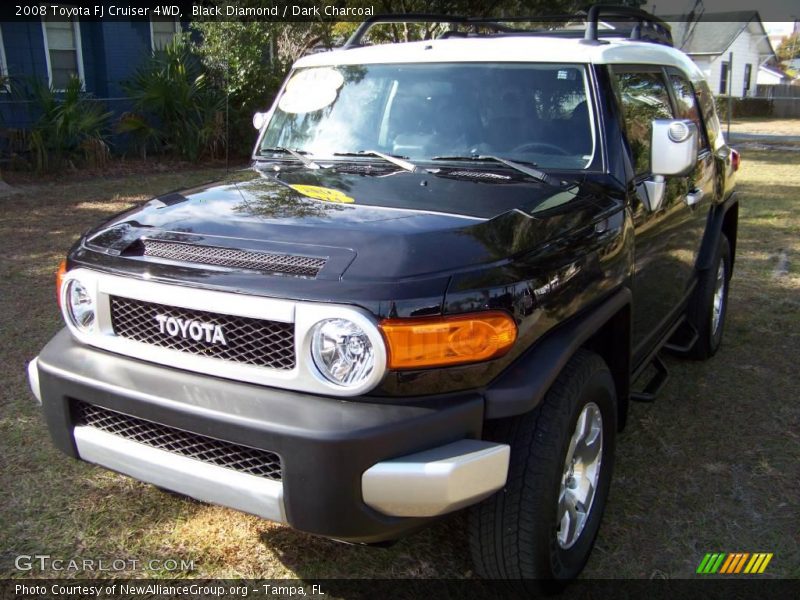 Black Diamond / Dark Charcoal 2008 Toyota FJ Cruiser 4WD