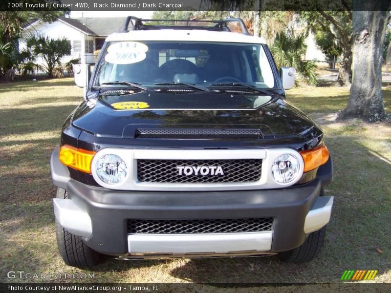Black Diamond / Dark Charcoal 2008 Toyota FJ Cruiser 4WD