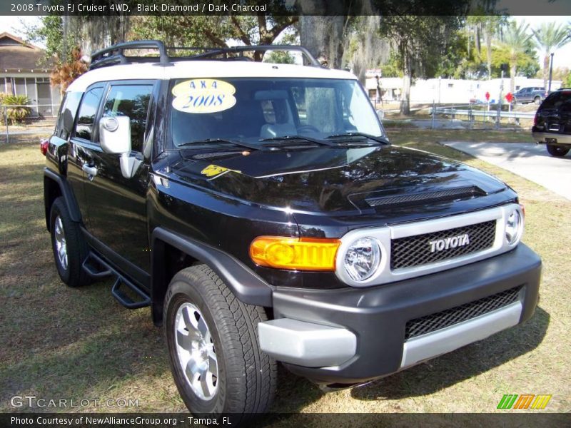 Black Diamond / Dark Charcoal 2008 Toyota FJ Cruiser 4WD