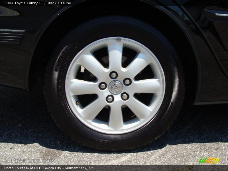 Black / Taupe 2004 Toyota Camry XLE