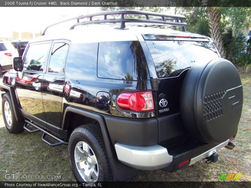 Black Diamond / Dark Charcoal 2008 Toyota FJ Cruiser 4WD