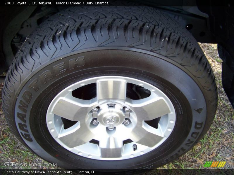 Black Diamond / Dark Charcoal 2008 Toyota FJ Cruiser 4WD