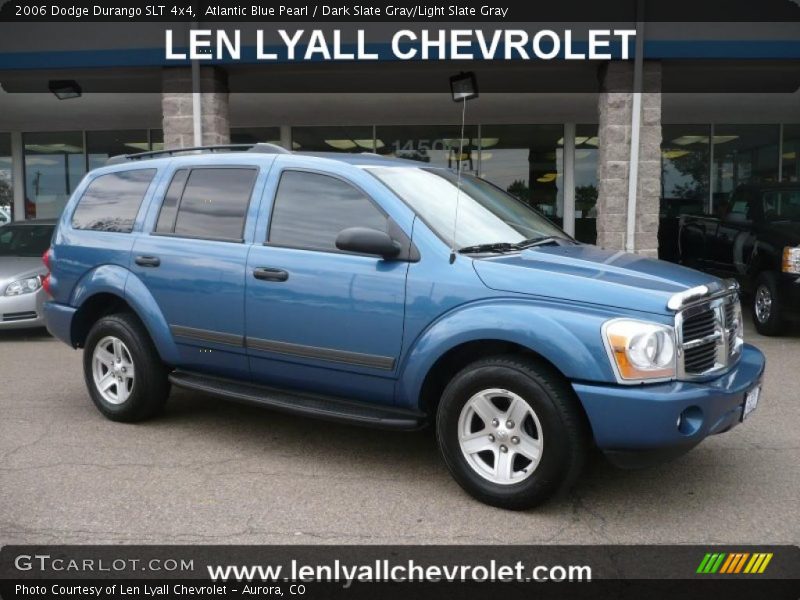 Atlantic Blue Pearl / Dark Slate Gray/Light Slate Gray 2006 Dodge Durango SLT 4x4