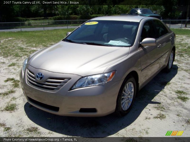 Desert Sand Mica / Bisque 2007 Toyota Camry LE V6