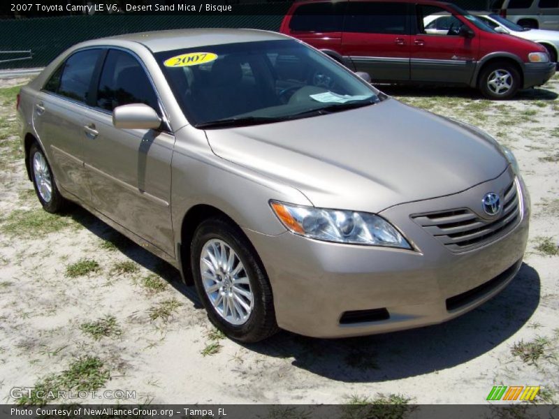 Desert Sand Mica / Bisque 2007 Toyota Camry LE V6