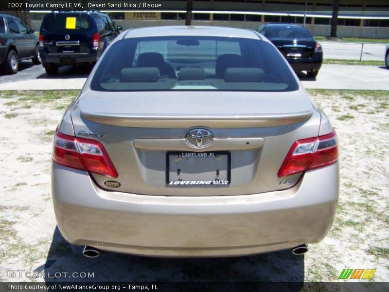 Desert Sand Mica / Bisque 2007 Toyota Camry LE V6