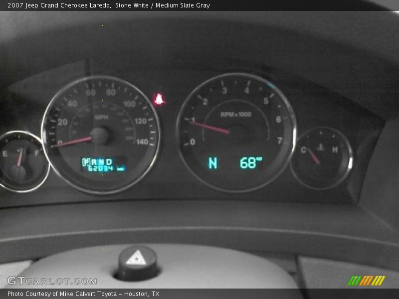 Stone White / Medium Slate Gray 2007 Jeep Grand Cherokee Laredo