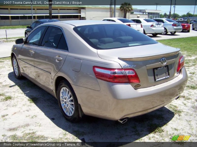 Desert Sand Mica / Bisque 2007 Toyota Camry LE V6