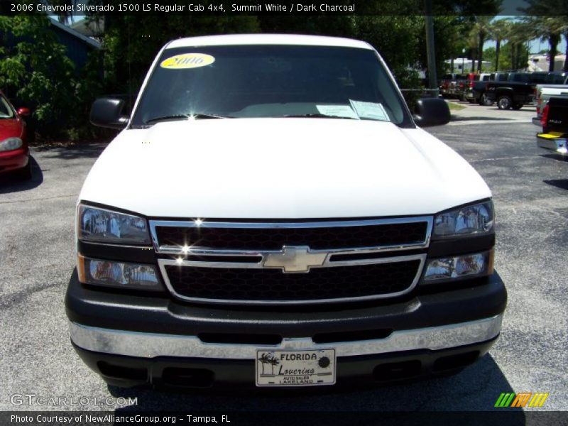 Summit White / Dark Charcoal 2006 Chevrolet Silverado 1500 LS Regular Cab 4x4