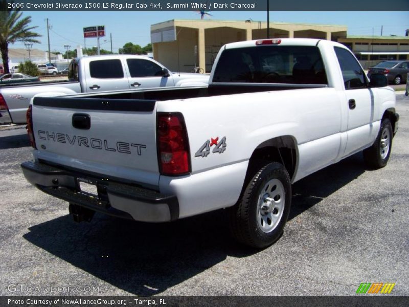 Summit White / Dark Charcoal 2006 Chevrolet Silverado 1500 LS Regular Cab 4x4