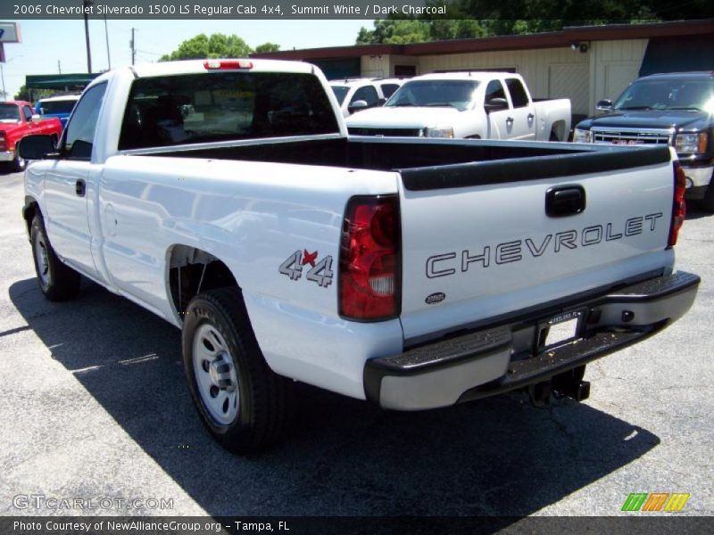 Summit White / Dark Charcoal 2006 Chevrolet Silverado 1500 LS Regular Cab 4x4