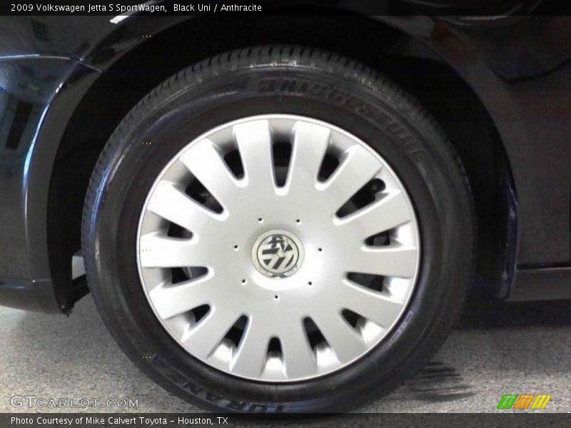 Black Uni / Anthracite 2009 Volkswagen Jetta S SportWagen