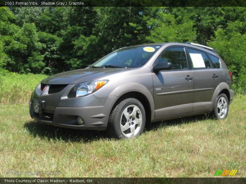 Shadow Gray / Graphite 2003 Pontiac Vibe