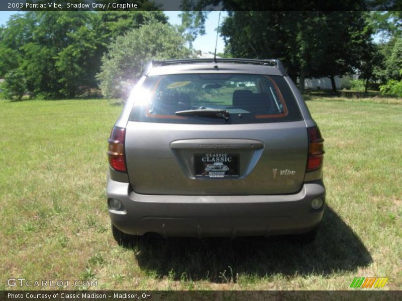 Shadow Gray / Graphite 2003 Pontiac Vibe