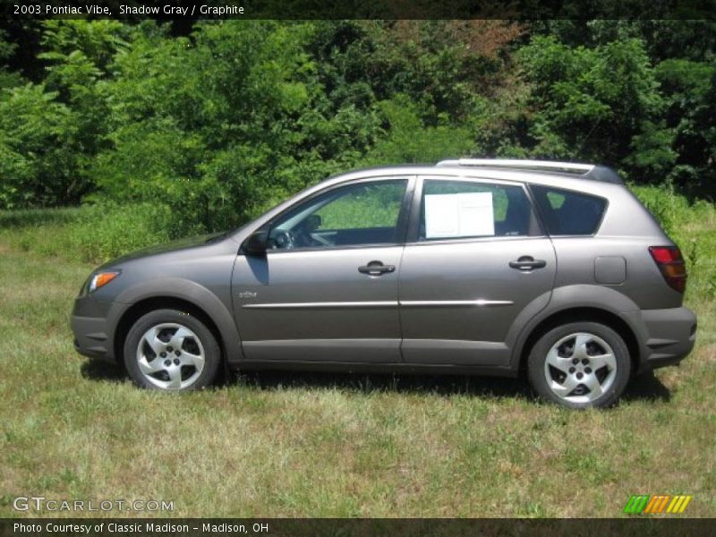 Shadow Gray / Graphite 2003 Pontiac Vibe