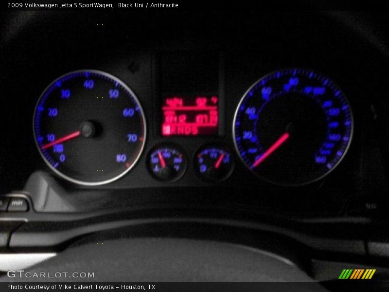Black Uni / Anthracite 2009 Volkswagen Jetta S SportWagen
