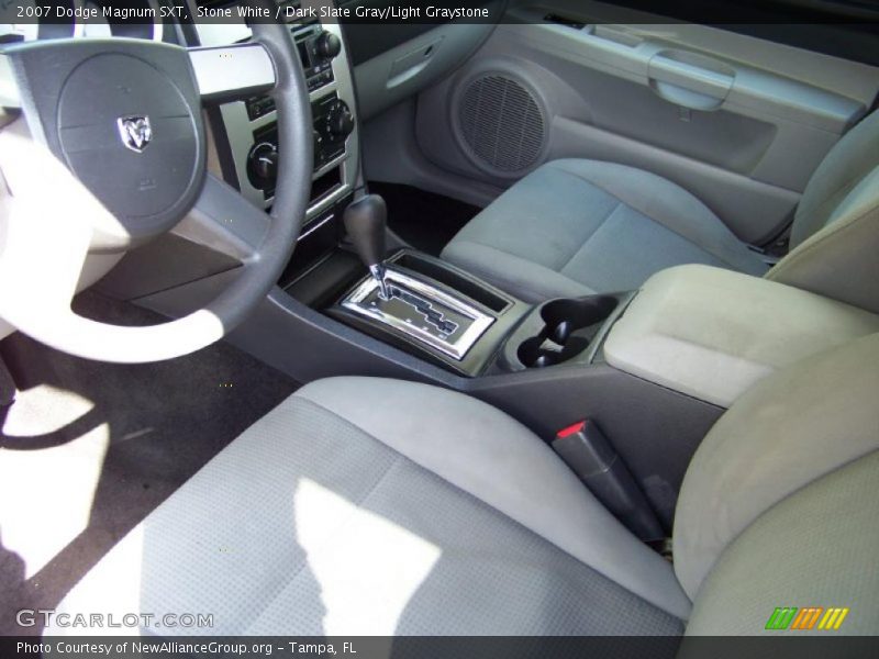 Stone White / Dark Slate Gray/Light Graystone 2007 Dodge Magnum SXT