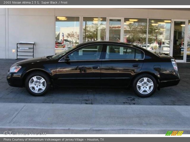 Super Black / Frost 2003 Nissan Altima 2.5 S