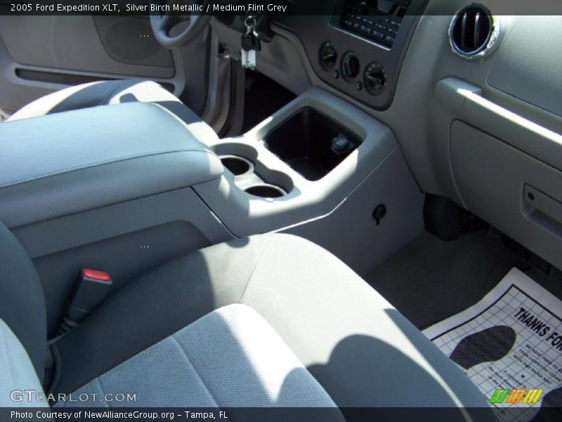 Silver Birch Metallic / Medium Flint Grey 2005 Ford Expedition XLT