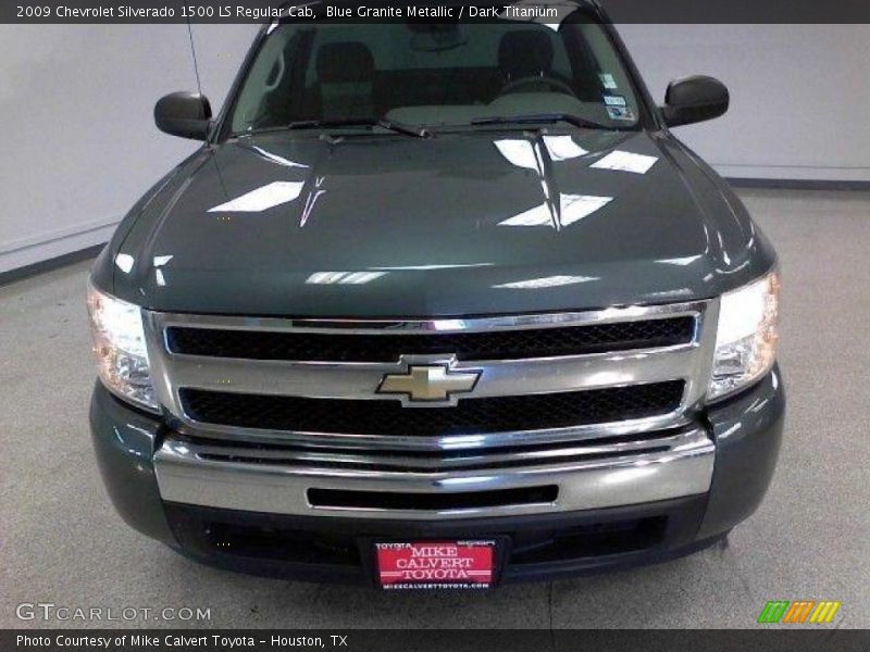 Blue Granite Metallic / Dark Titanium 2009 Chevrolet Silverado 1500 LS Regular Cab