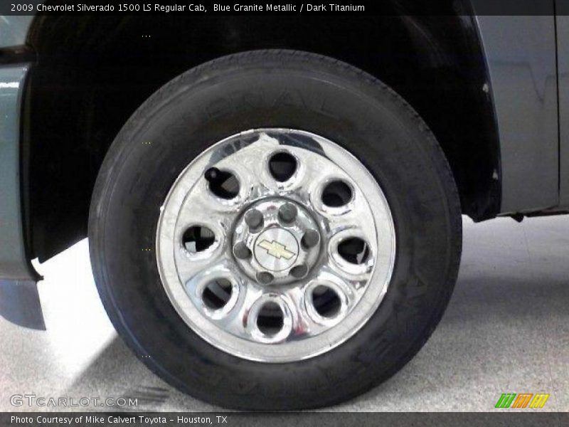 Blue Granite Metallic / Dark Titanium 2009 Chevrolet Silverado 1500 LS Regular Cab