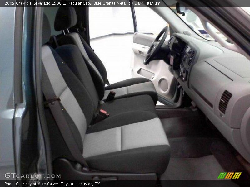 Blue Granite Metallic / Dark Titanium 2009 Chevrolet Silverado 1500 LS Regular Cab