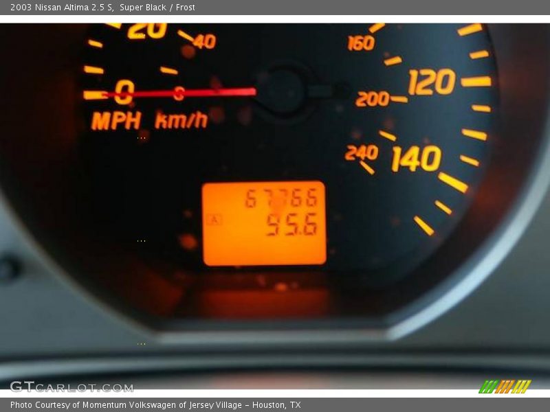 Super Black / Frost 2003 Nissan Altima 2.5 S