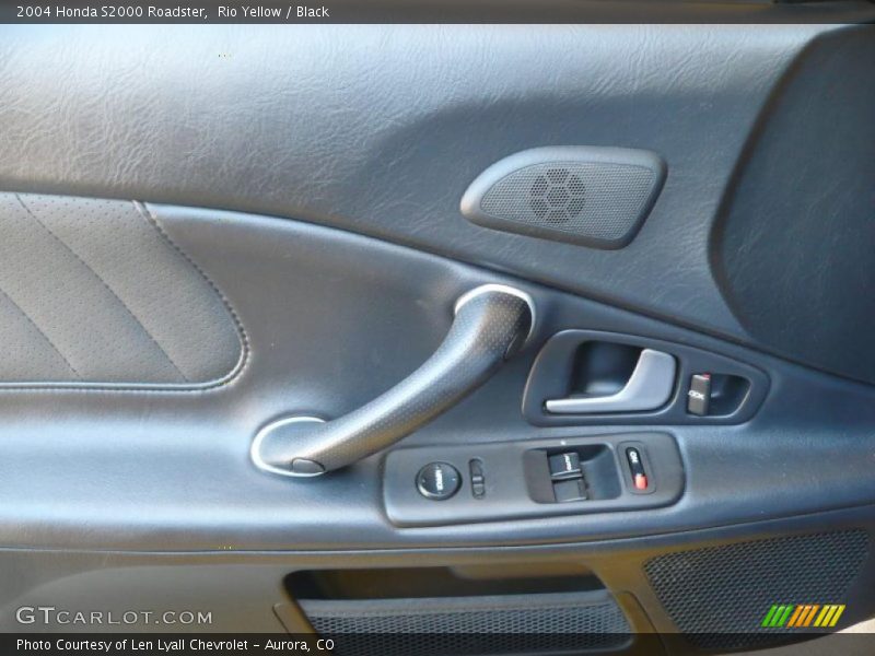 Rio Yellow / Black 2004 Honda S2000 Roadster