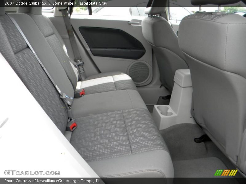 Stone White / Pastel Slate Gray 2007 Dodge Caliber SXT