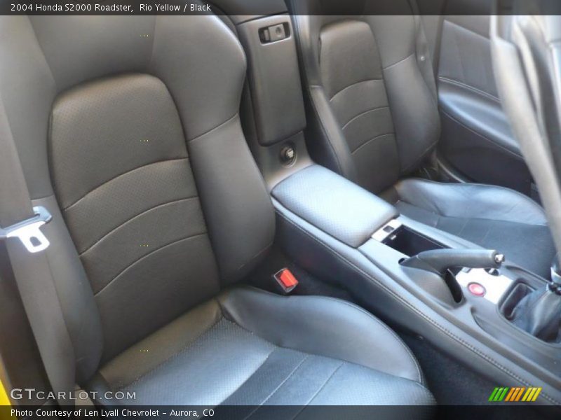 Rio Yellow / Black 2004 Honda S2000 Roadster