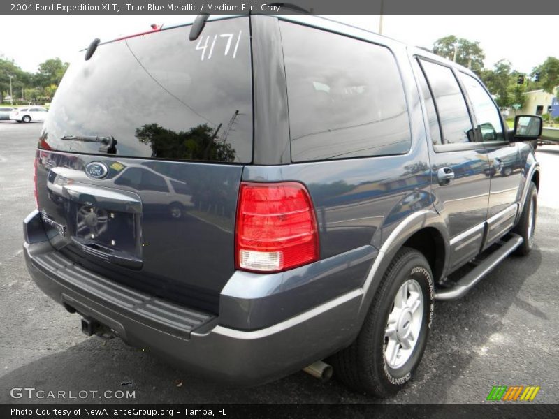 True Blue Metallic / Medium Flint Gray 2004 Ford Expedition XLT