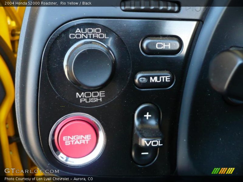 Rio Yellow / Black 2004 Honda S2000 Roadster