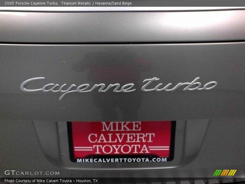Titanium Metallic / Havanna/Sand Beige 2005 Porsche Cayenne Turbo